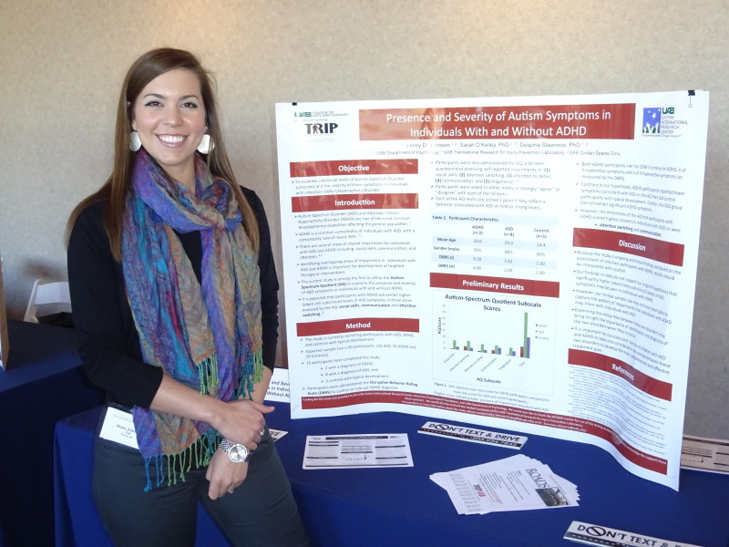 Haley Bishop at the ADHD Conference, 2015